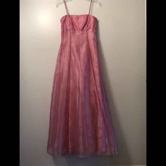 B. Smart Dresses & Skirts - B. Smart Pink Prom Gown